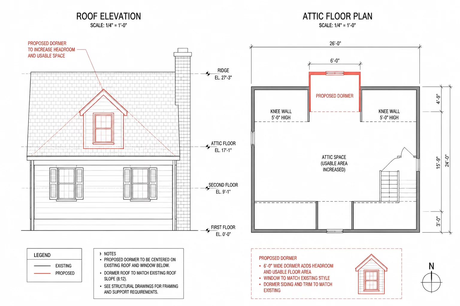 Attic Dormer Addition