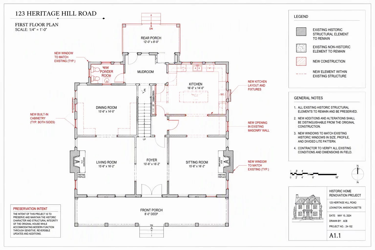 Historic Home Modernization Blueprint